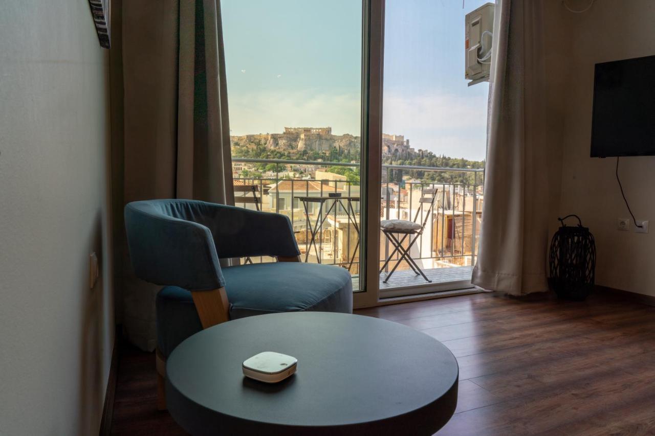Luxury Apartment Overlooking The Citadel Of Tsakas 아테네 외부 사진