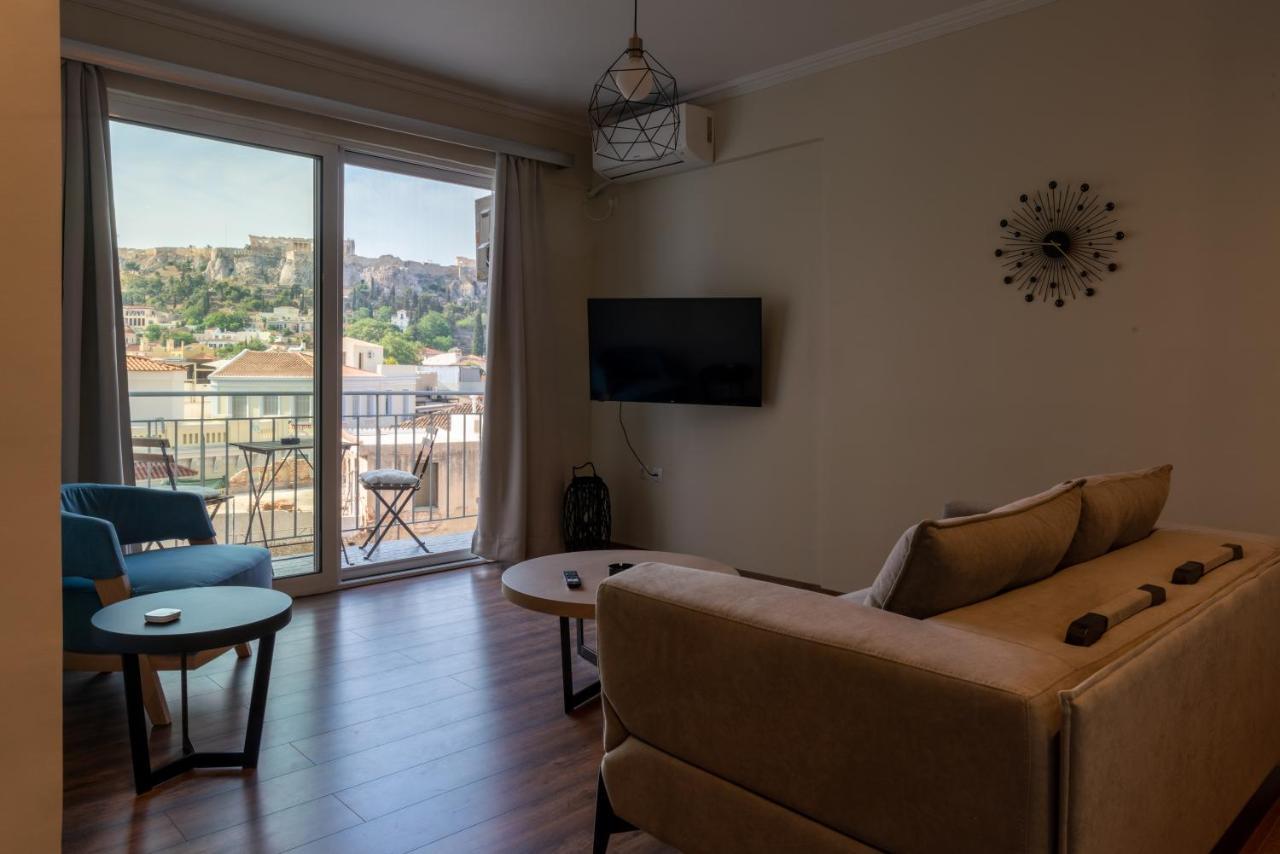 Luxury Apartment Overlooking The Citadel Of Tsakas 아테네 외부 사진
